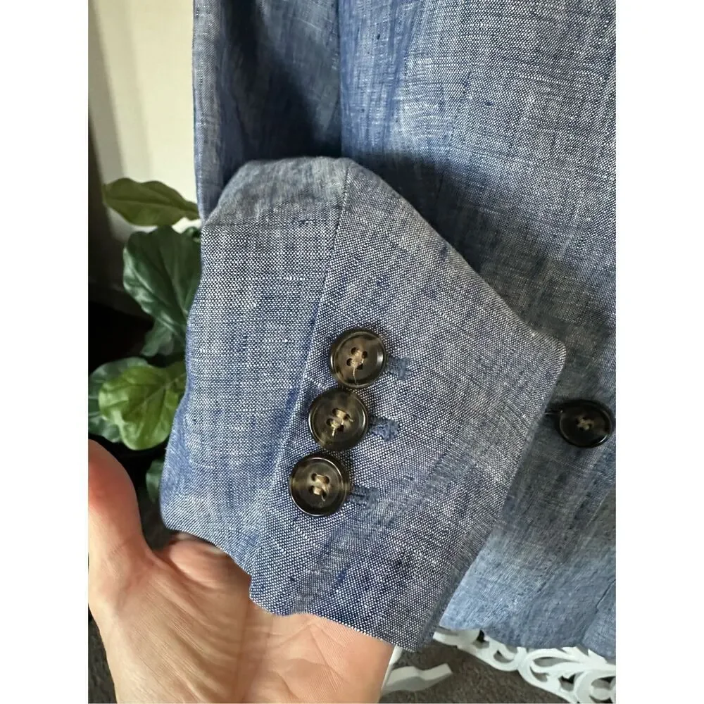 Talbots Blue Blazer - Picture 7 of 9